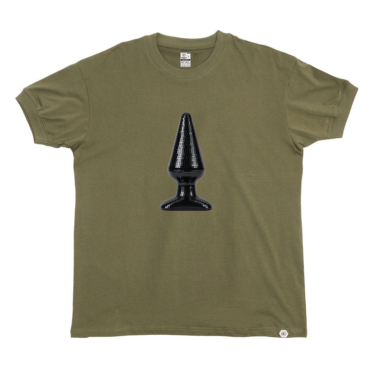 Disco Plug Black T-Shirt