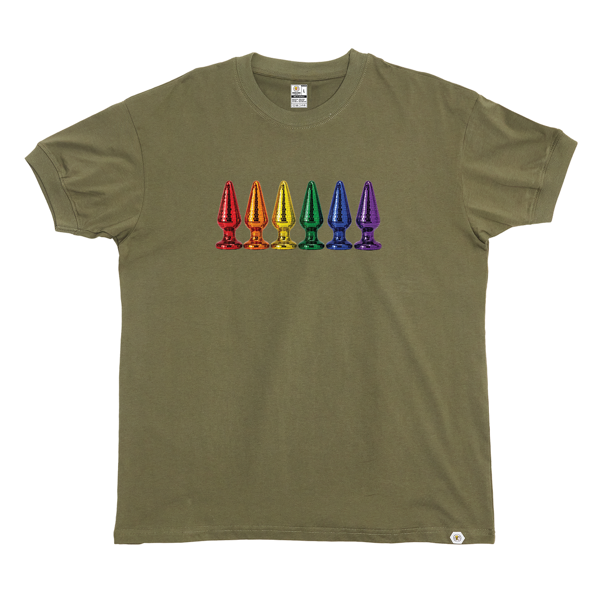 Disco Plug Rainbow T-Shirt