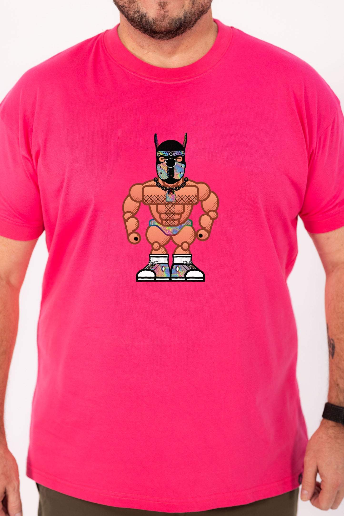 Pocketbears Collab Neon Pup T-Shirt